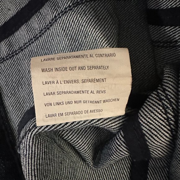 Women Calvin Klein Jean Denim Jacket (xs) - Picture 6 of 9